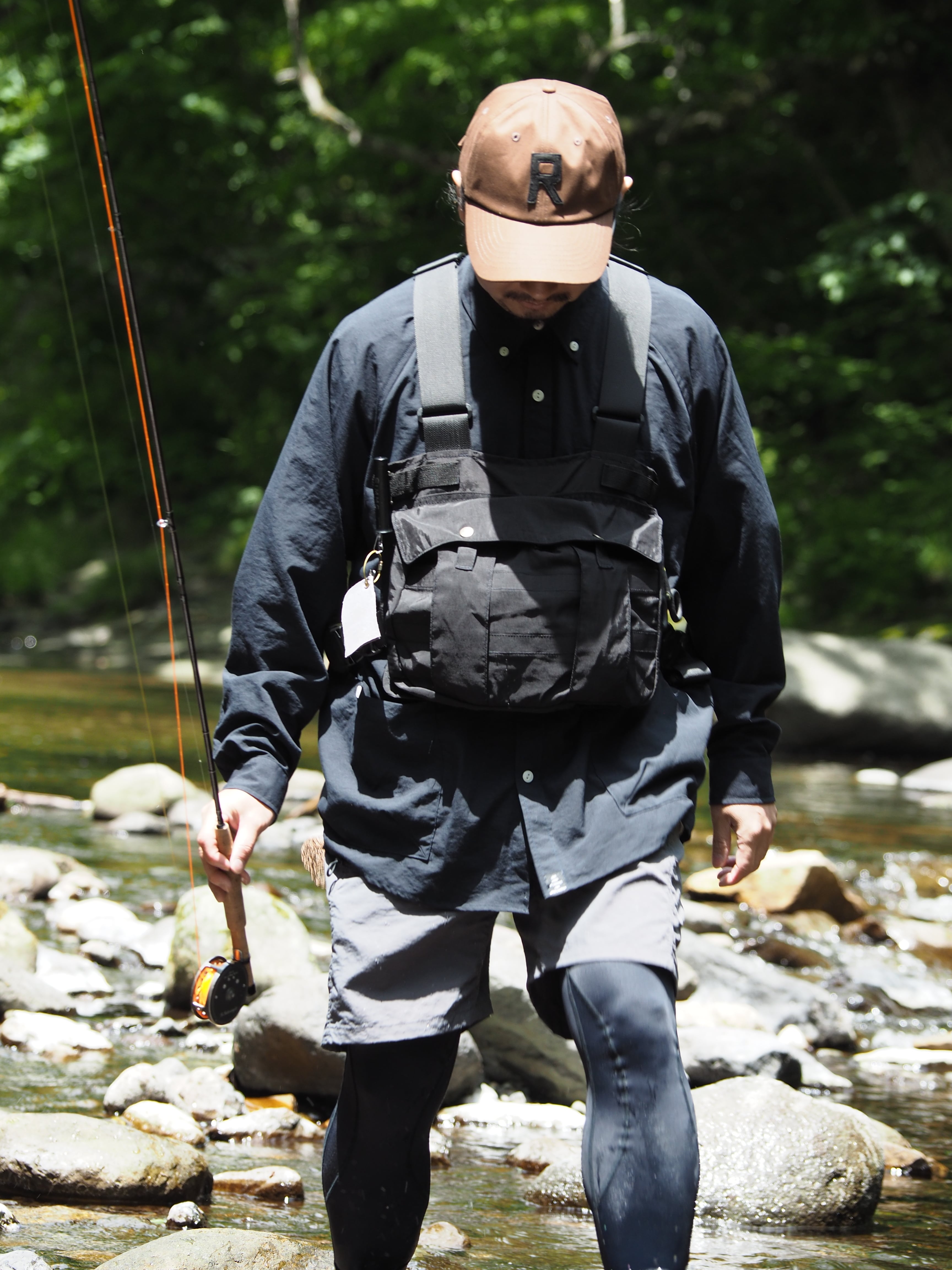 FISHING TACKLE PACK VER.2 CHARCOAL | SHAKU HUNTER ONLINE STORE