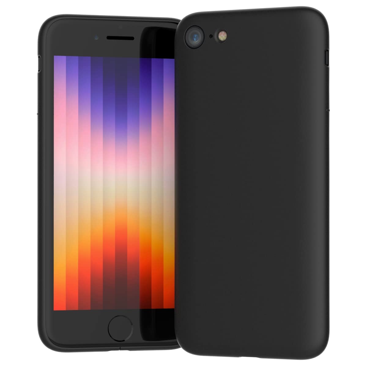 MYNUS iPhone SE CASE for iPhone SE(3rd/2nd Gen)/8/7 (マットブラック)
