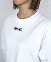 【直営限定ITEM】ヘムレースルーズTシャツ (WHITE) CQ-49004H