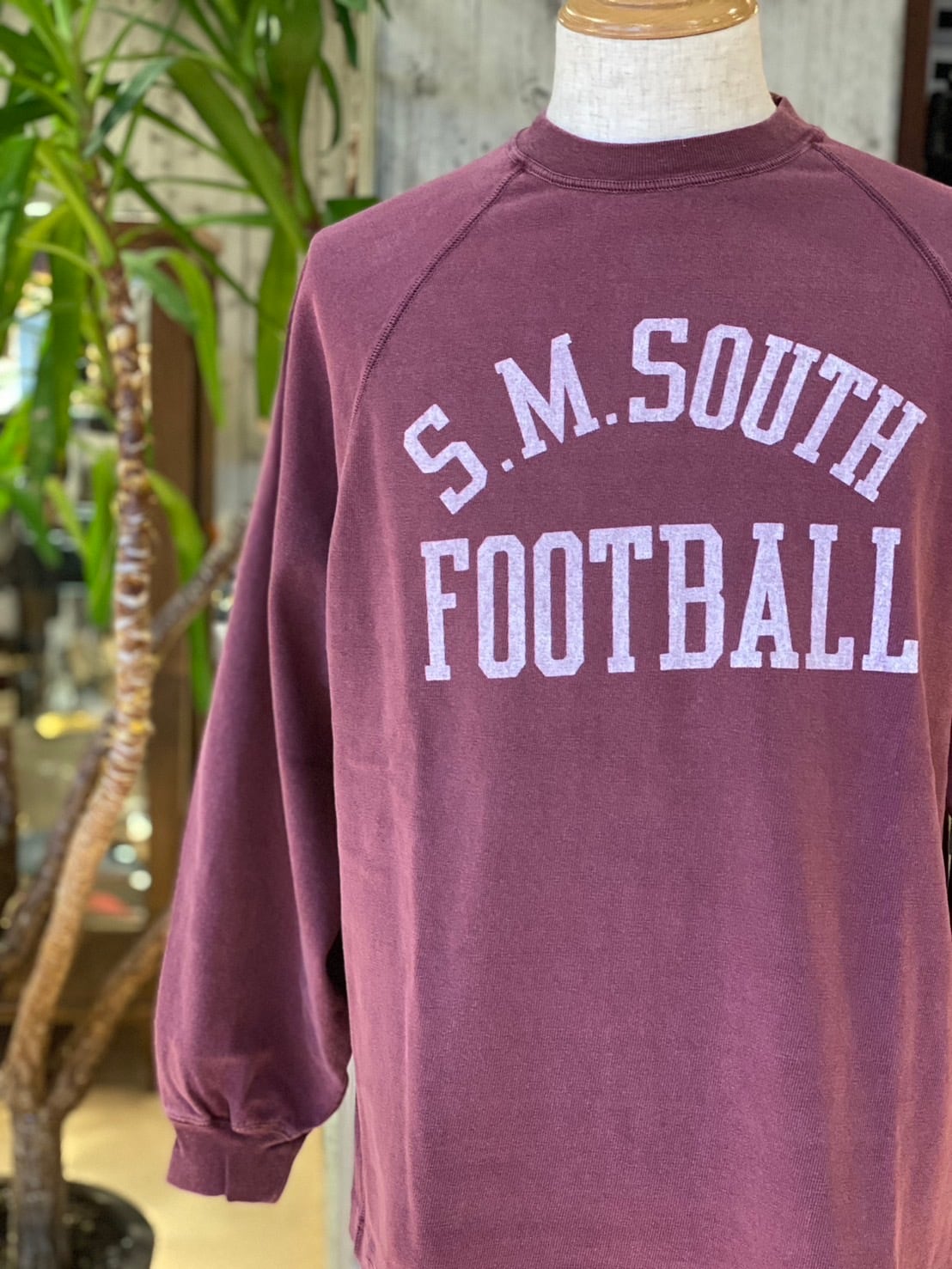 REMI RELIEF / 8/天竺ラグランロンT(S.M.SOUTH FOOTBALL REMI RELIEF / 8/天竺ラグランロンT(S.M.SOUTH FOOTBALL