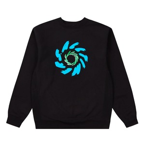 ALLTIMERS / SPIN CYCLE HEAVYWEIGHT CREW BLACK