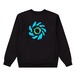 ALLTIMERS / SPIN CYCLE HEAVYWEIGHT CREW BLACK