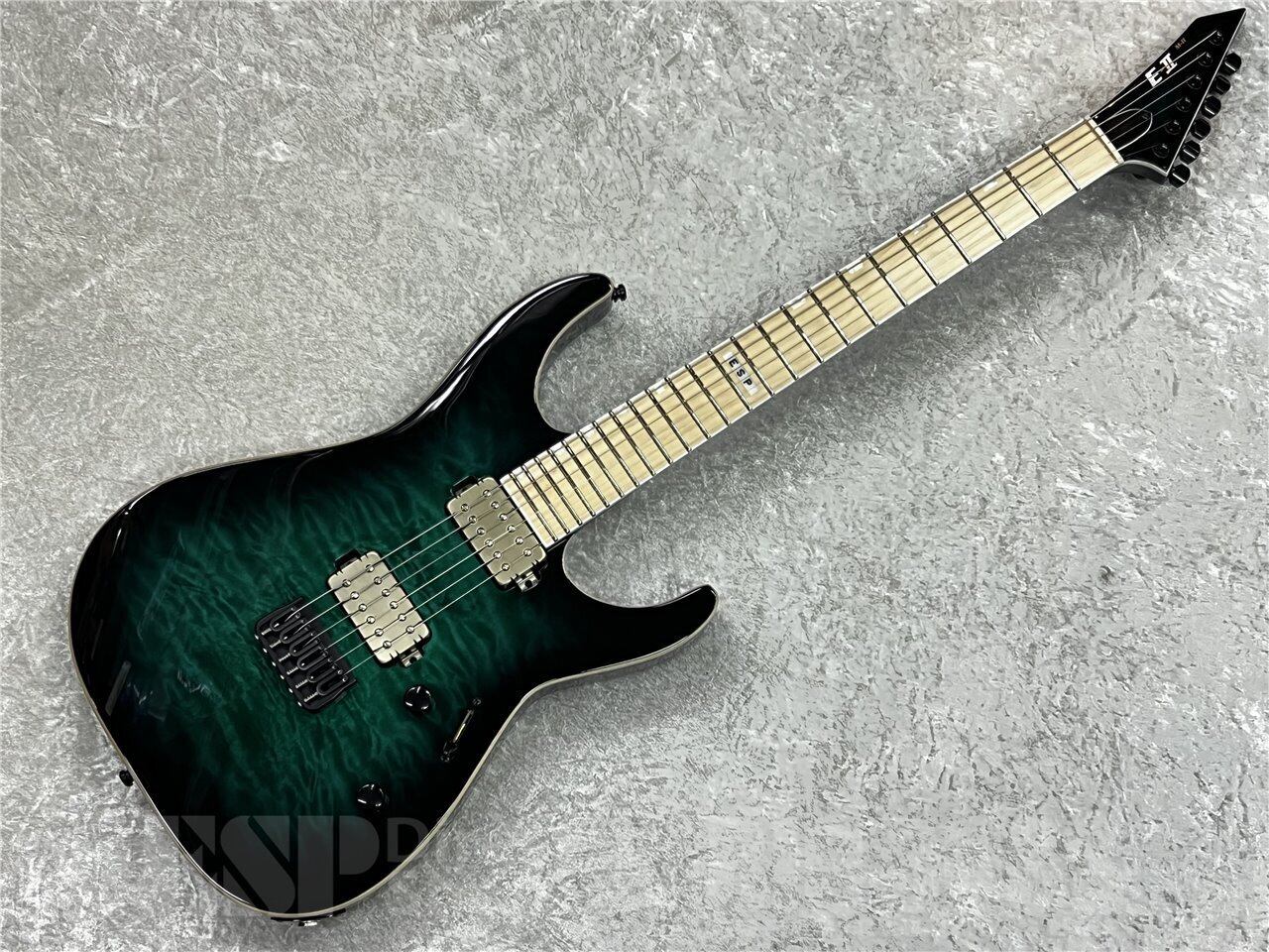 E-II(イーツー) M-II NT HS QM / Black Turquoise Burst | BIGBOSS広島