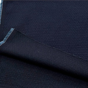 ★TB957◆2m◆綿100%刺し子織り生地◆インディゴ染め