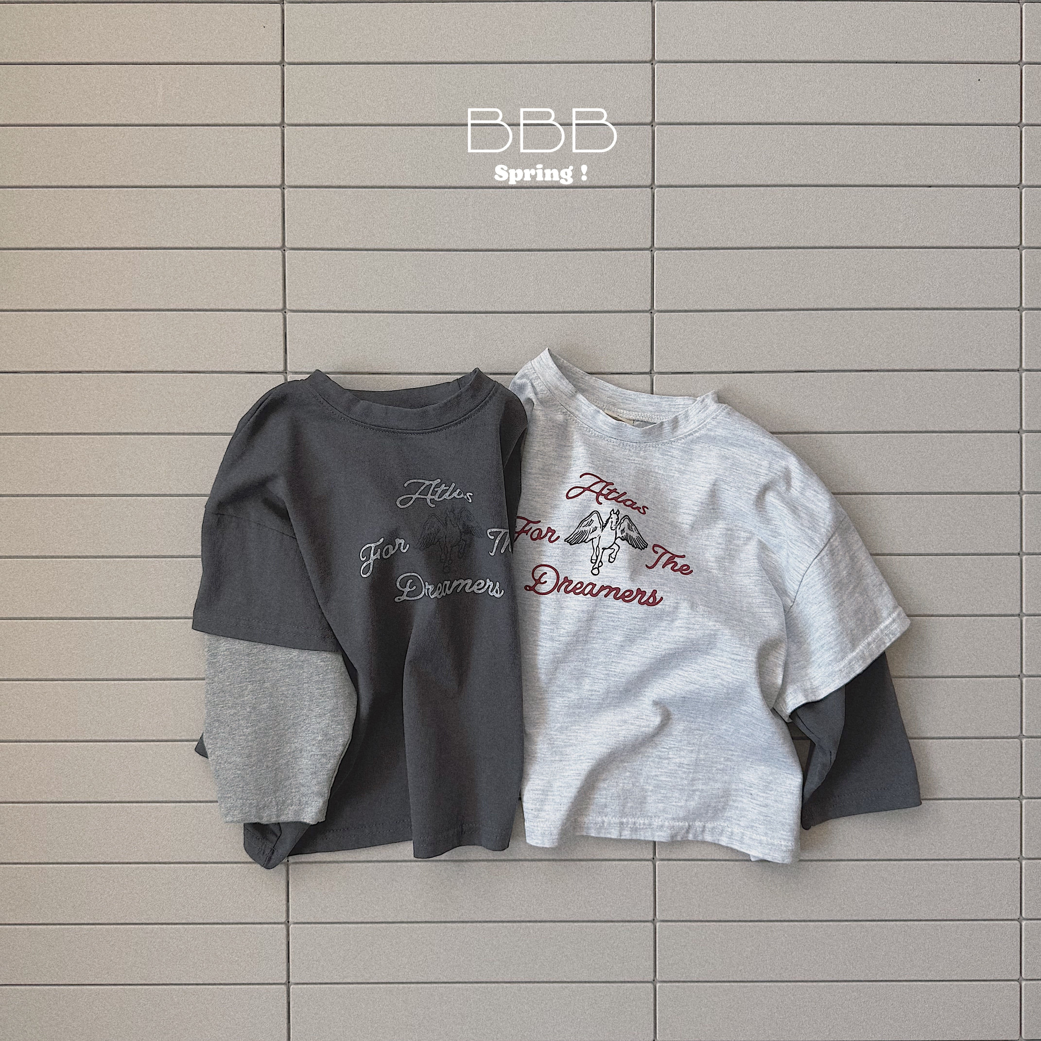 marin layered tee 【bellabanbina】※予約商品