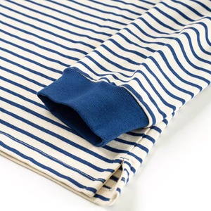 ヘンリーネック バスクボーダーカットソー   F0038