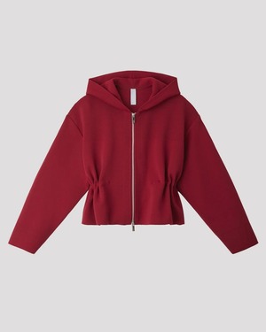 【CFCL】TW MILAN RIB CROPPED HOODIE JACKET