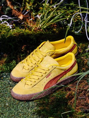 PUMA × P.A.M. / PERKS AND MINI | SUEDE VTG F P.A.M. (PUMA BLACK/YELLOW)