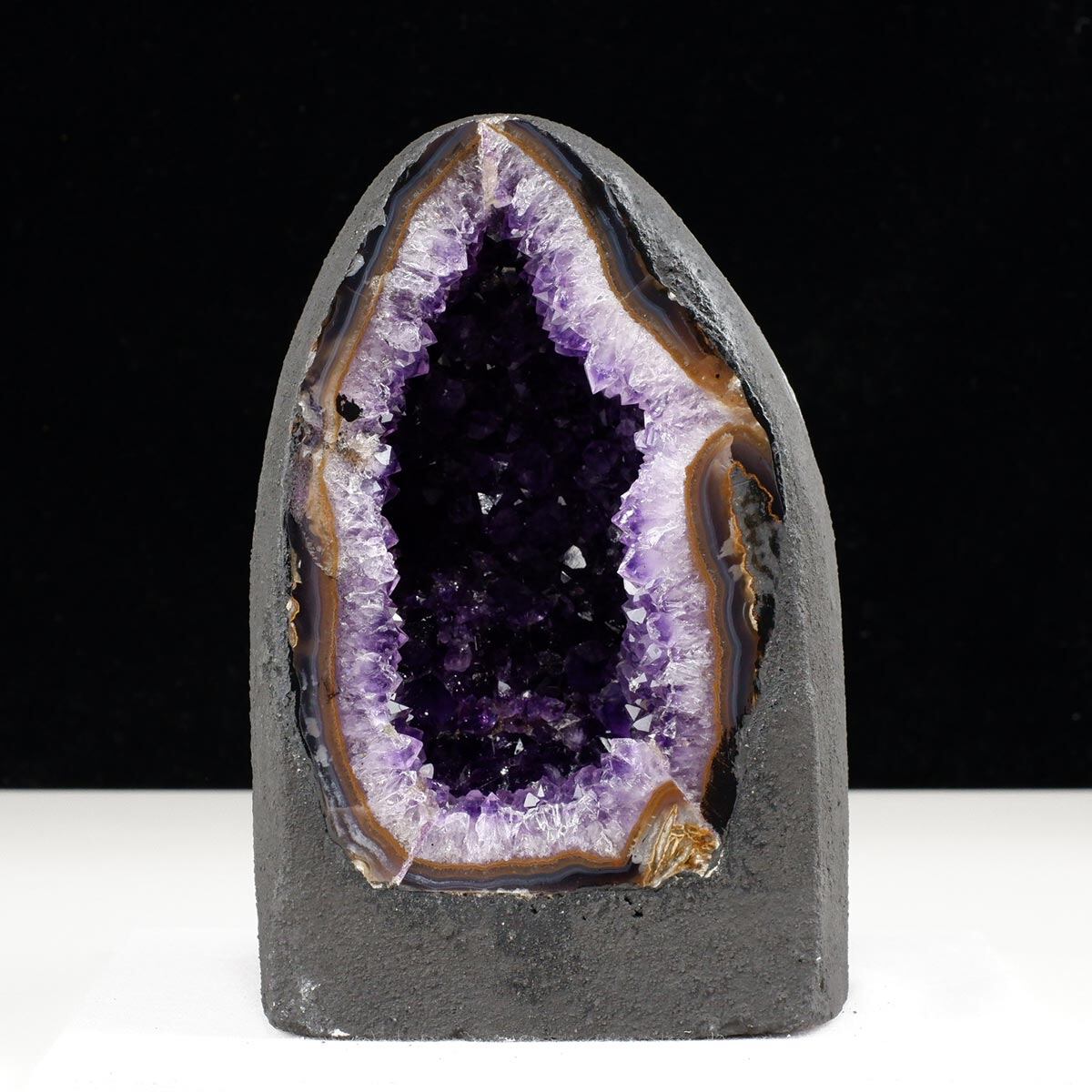 3.1Kg アメジストドーム ウルグアイ産 アメジスト ドーム ジオード 原石 置物 カペーラ 一点物 174-2248