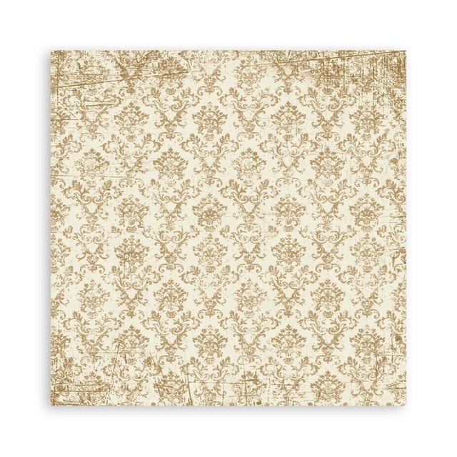 Stamperia Scrapbooking Small Pad 8インチ Double Faced - Precious　両面デザインペーパーパッド10枚入り　SBBS95【Stamperia（スタンぺリア）】[ST-145p]