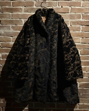 【Caka act3】Felt Artistic Total Design Loose Half Coat