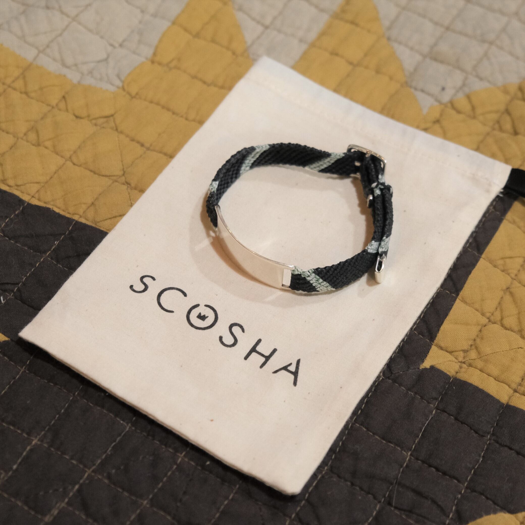 祝開店 大放出セール開催中 Scosha ハンドウーブンブレスレット ブレスレット News Elegantsite Gr