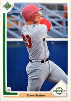 MLBカード 91UPPERDECK Dave Staton #066 PADRES