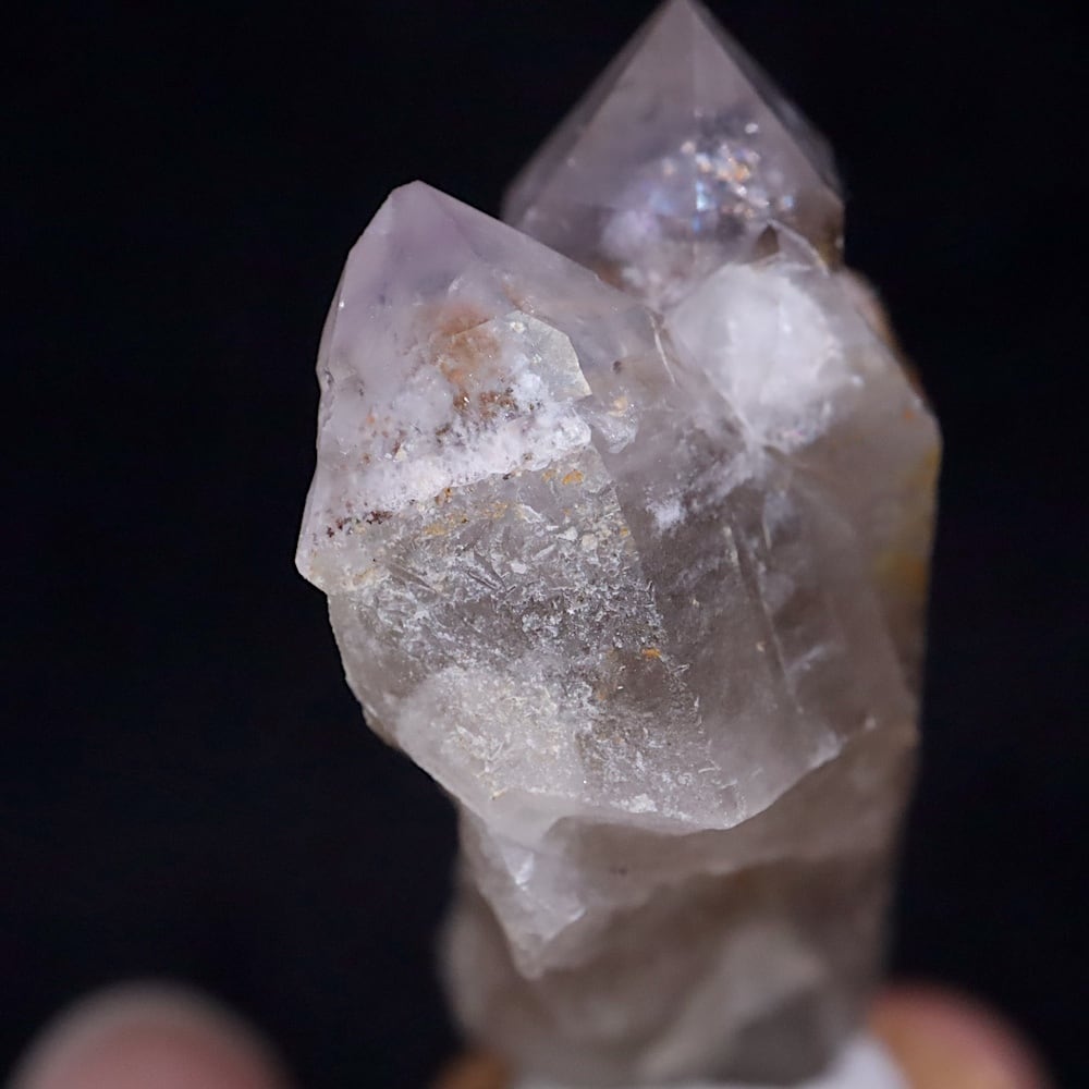 アメジスト スモーキークォーツ 紫水晶 煙水晶 11g AMT259 鉱物 天然石