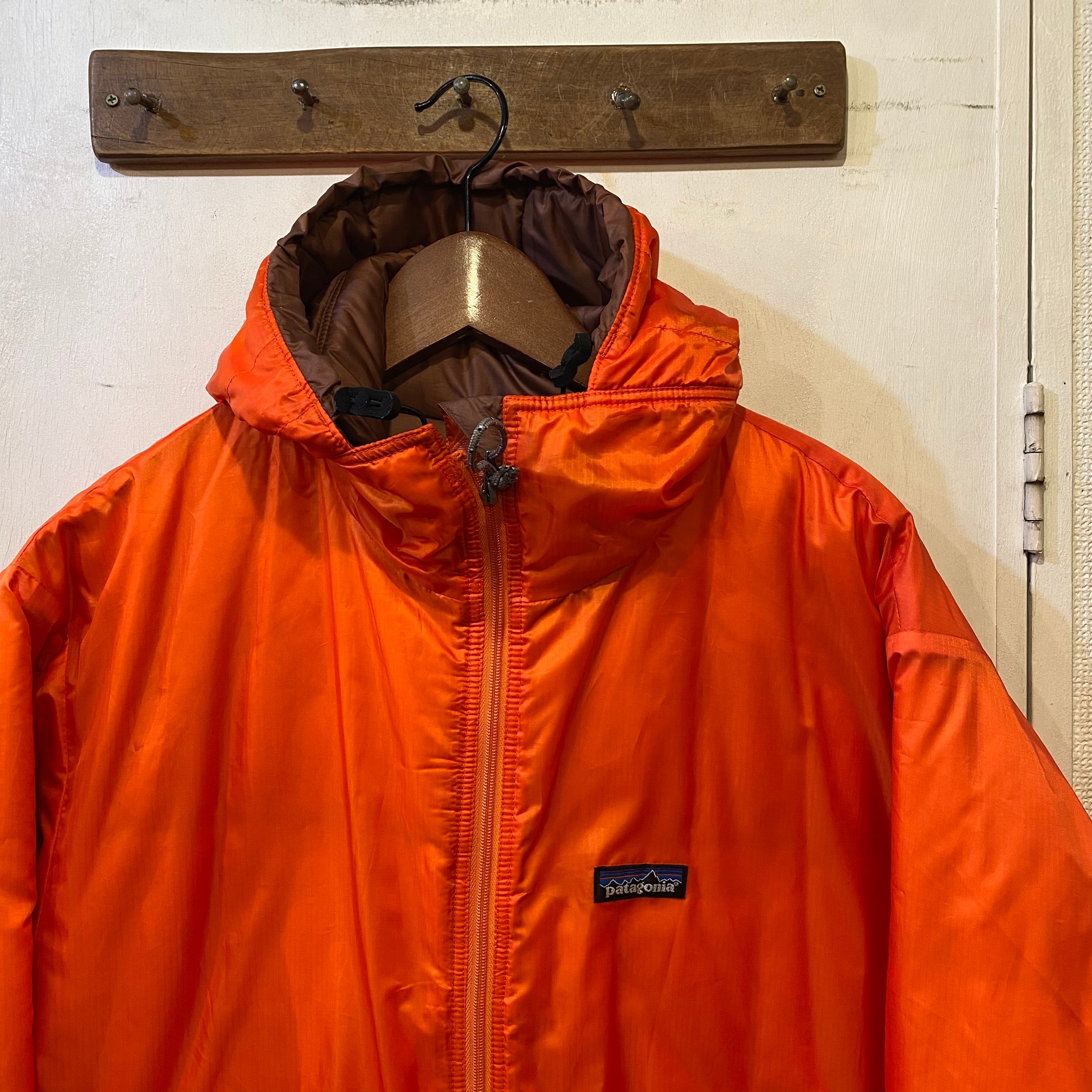 美品 02年 patagonia パタゴニア パフボールセーター M オレンジ