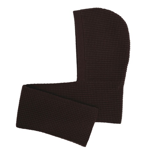 COMFORTABLE REASON / WOOL CORD SCARF BROWN