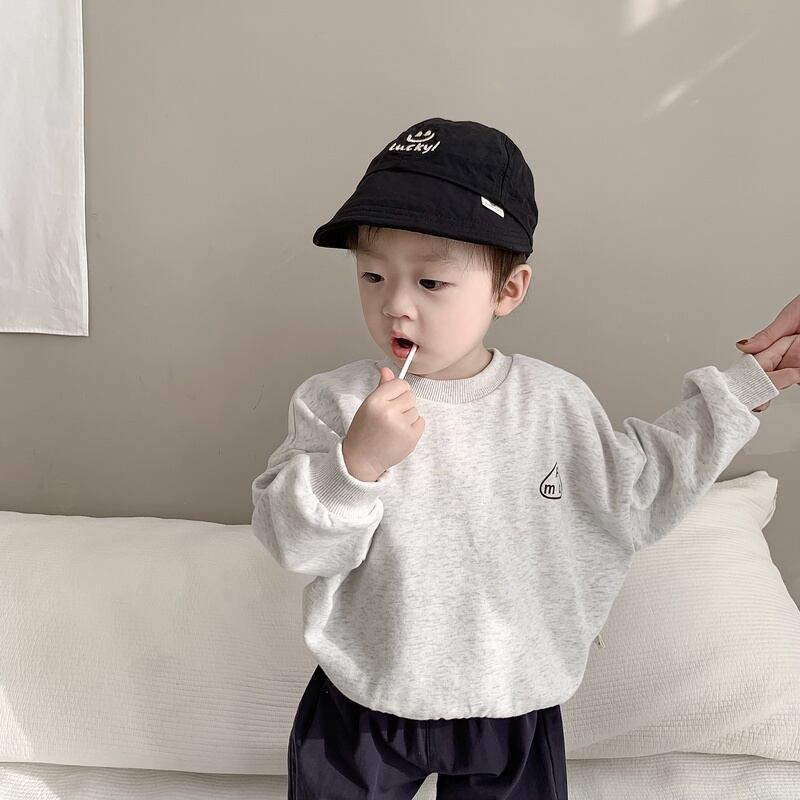 【BABY&KID】男の子無地トレーナー、ボトムス