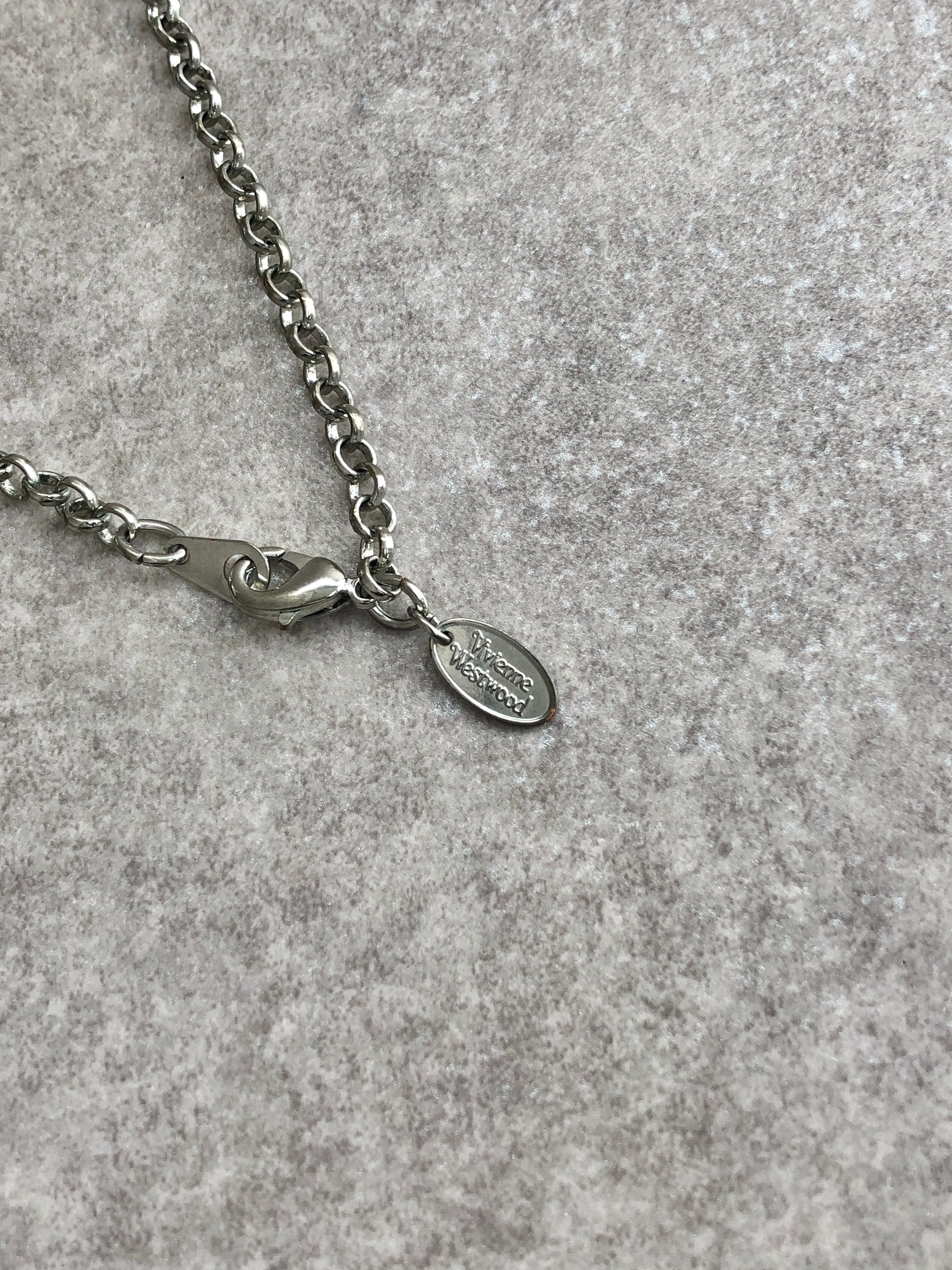Vivienne Westwood ヴィンテージシルバーロングネックレス　希少 Vivienne Westwood シルバーネックレス 【公式通販】