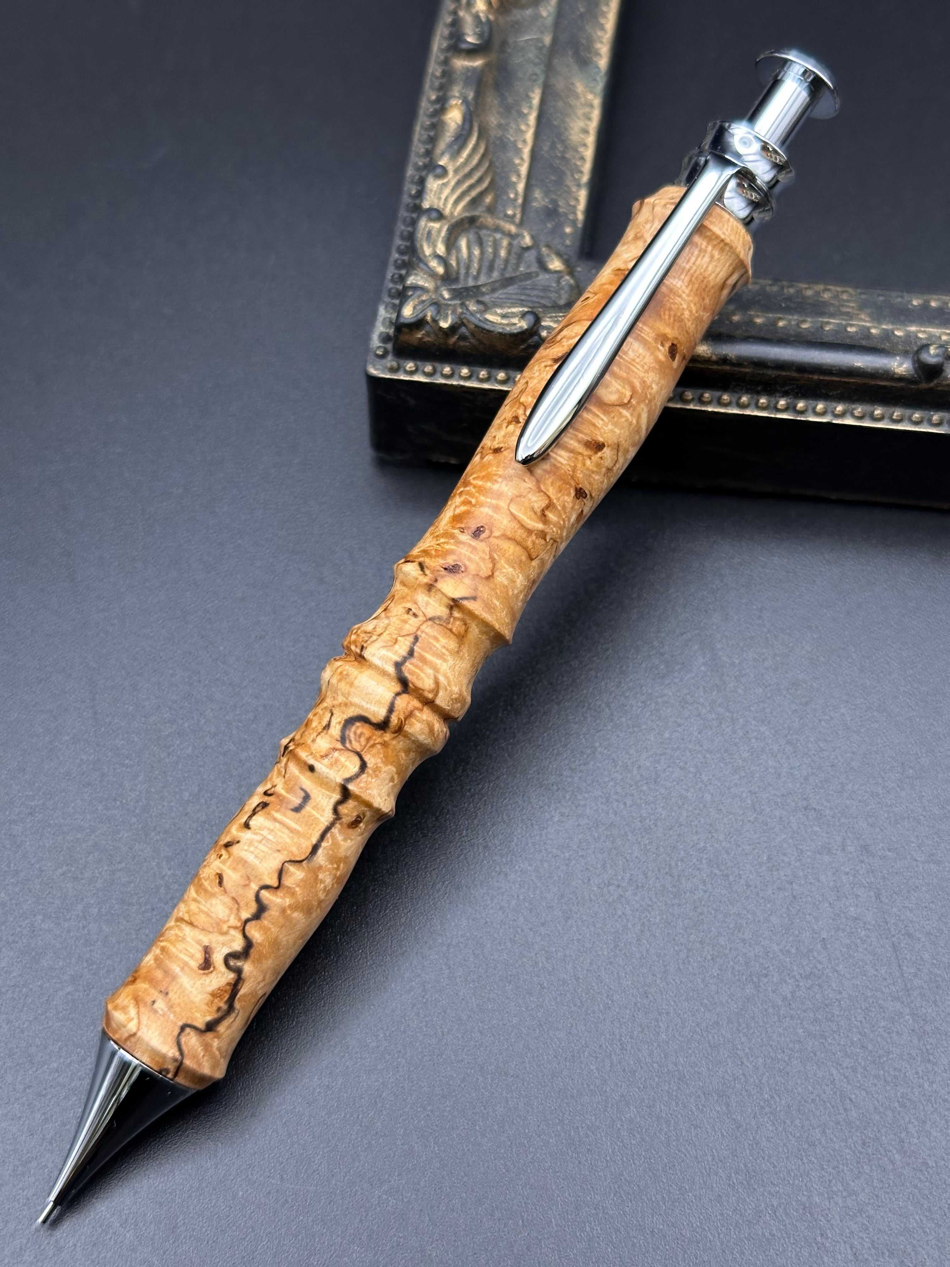 花梨(瘤)/木製ツイスト消しゴム | Flamberg