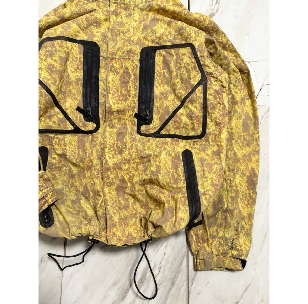 00s 〜 nitraid × burton ak real weed camouflage nylon mountain
