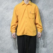 yellow fleece shirt