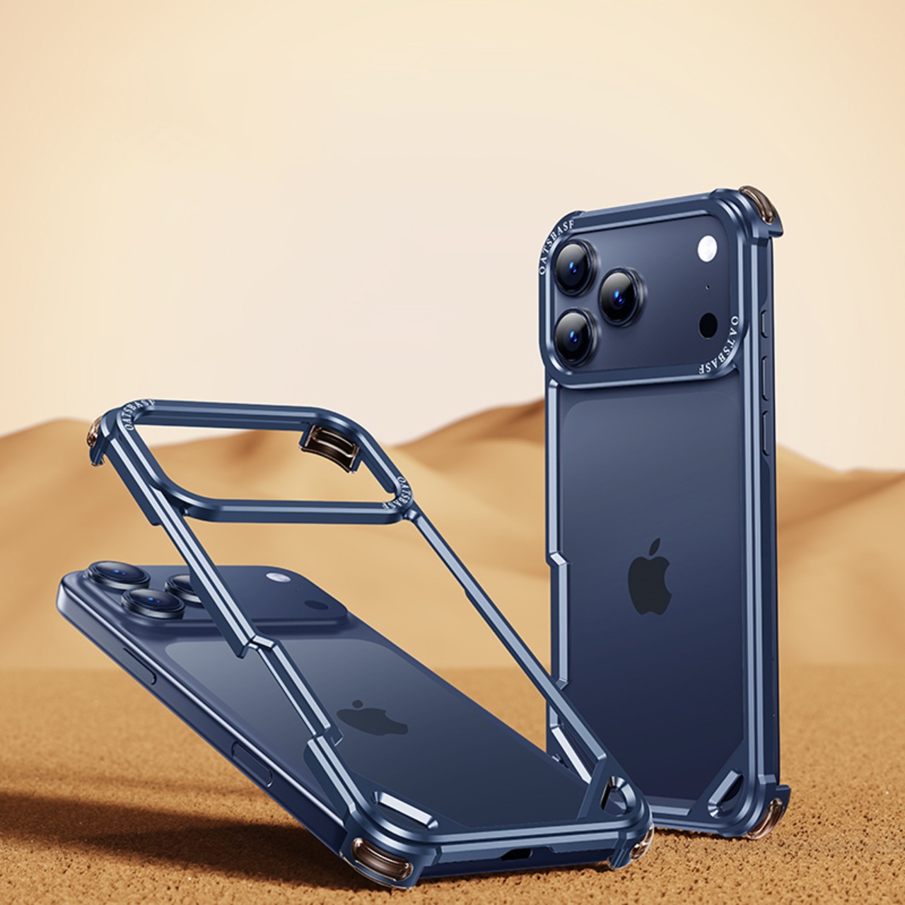 ◆iPhone17 Pro/Pro Max/Air◆ Aluminum Alloy Minimal Bumper Case / アルミニウム アロイ ミニマル バンパー スマホケース