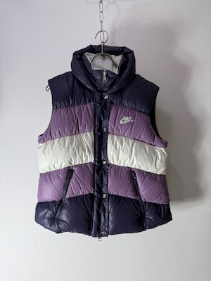 “NIKE ” purple tone down vest