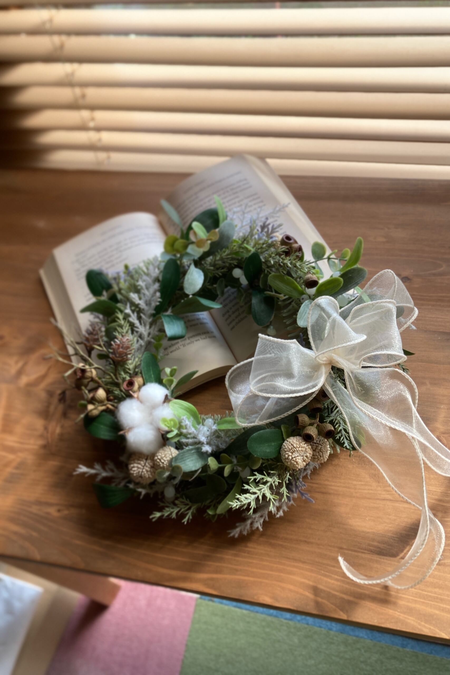 6.宿り木ブーケスワッグ 3.宿り木ブーケスワッグ