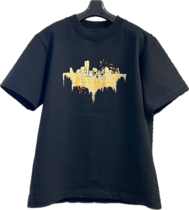 バットマン ビギンズ/金彩Tシャツ/Dark Night Trilogy×NOB MIYAKE T-shirt（Batman Begins）