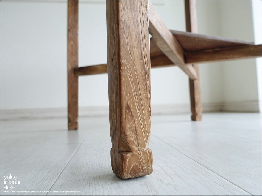 チーク無垢材 ヴィンテージサイドテーブルAnqbo11 机 アンティーク