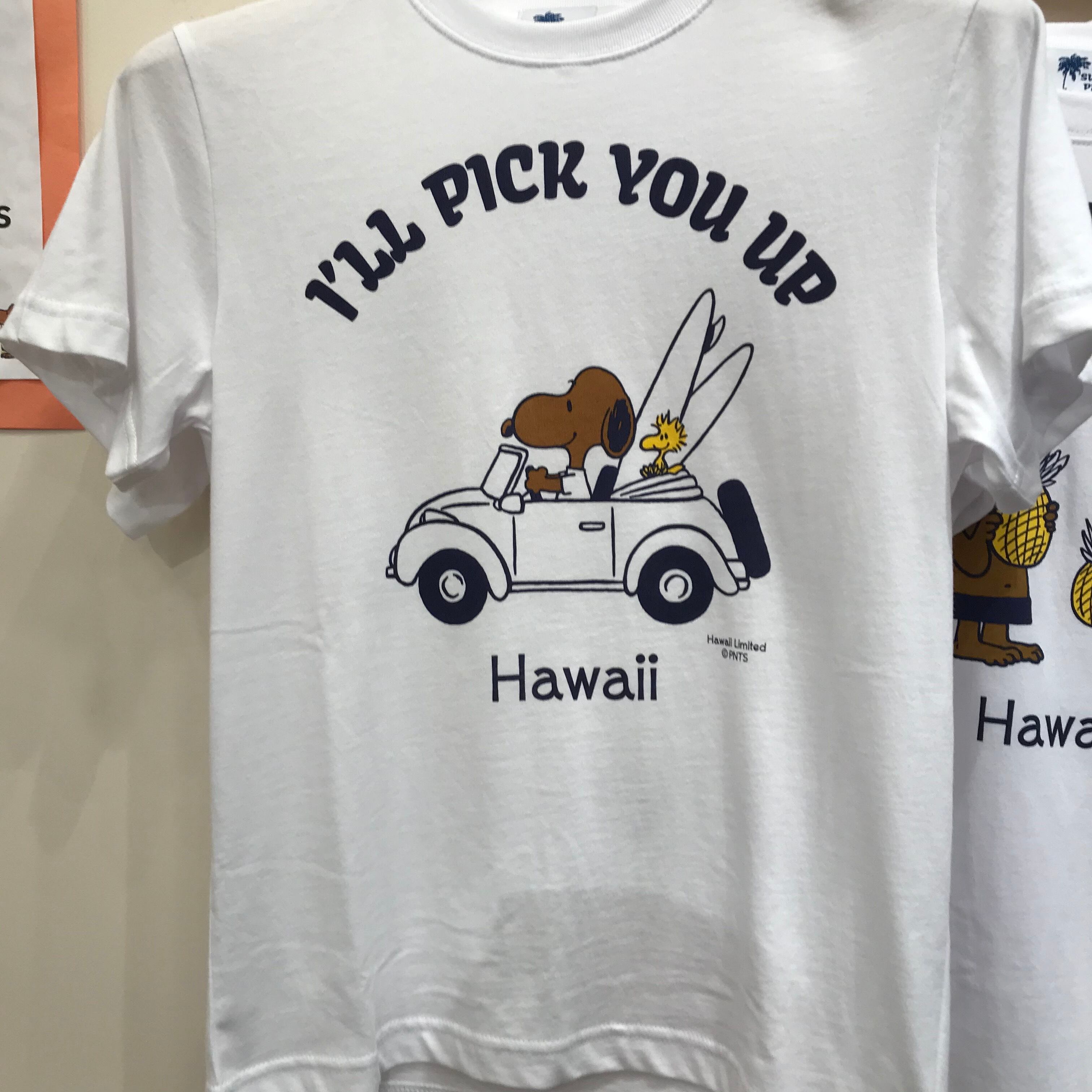 日焼けスヌーピー・MONIモニ　Tシャツ・I'll pick you up