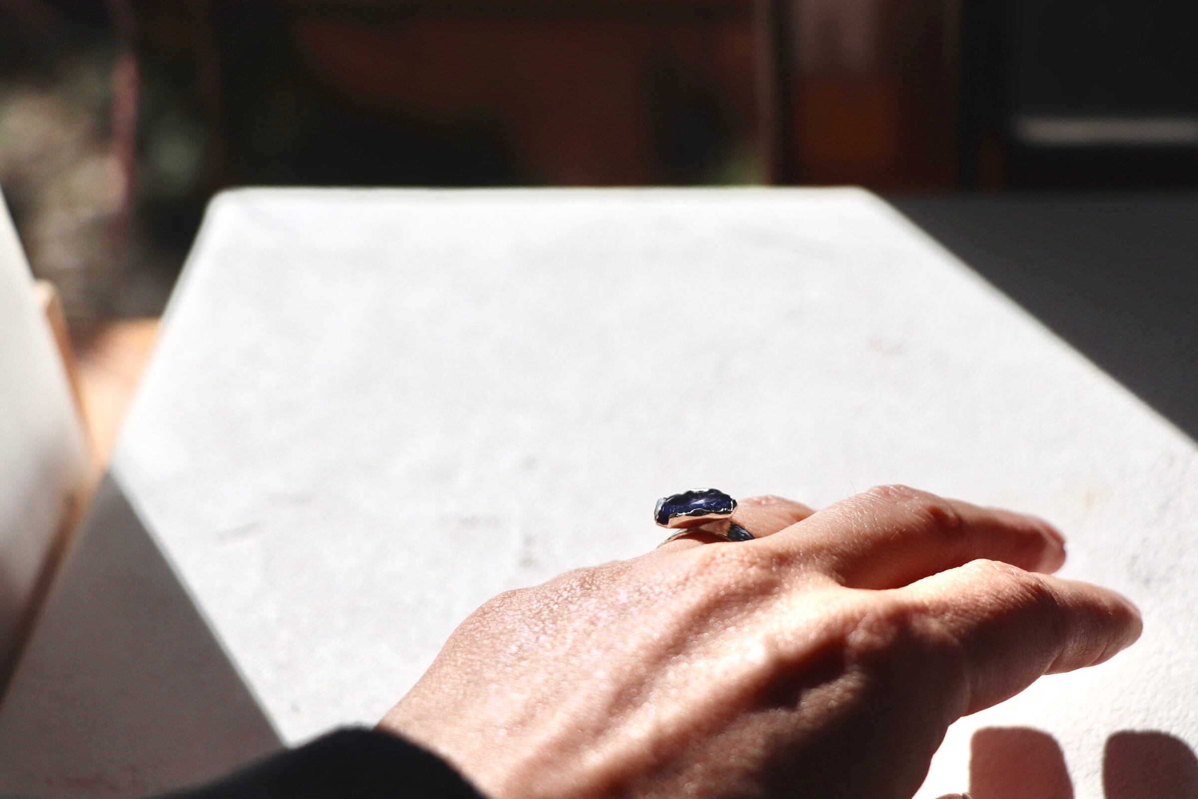 アイオライト　ロングイ Iolite Ring ・アイオライトリング | Onc311 Jewelry Design（オンセ