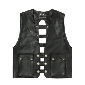 [THUG CLUB] Goat Skin Leather Vest 正規品 韓国ブランド 韓国通販 韓国代行 韓国ファッション サグクラブ 日本 店舗 THUGCLUB
