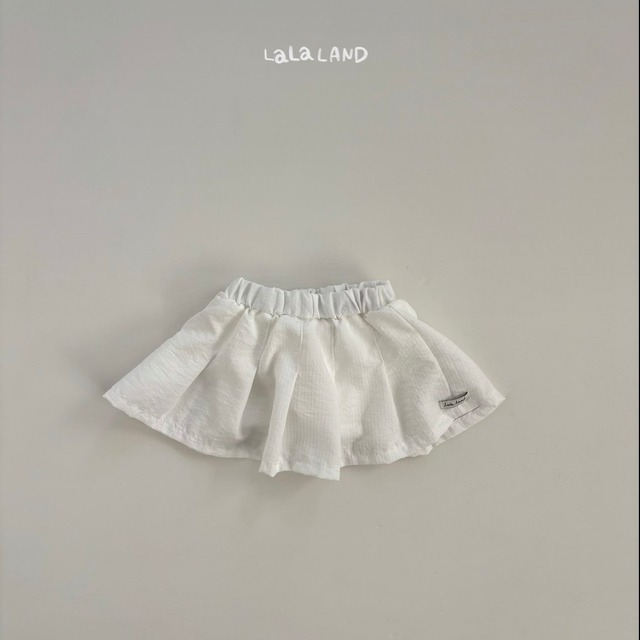 【予約/送料無料】LALALAND/ Mile skirt