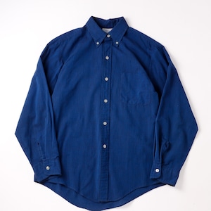 【極美品】70s special Vintage shirt "BRENT" made in USA mint condition / 70年代 スペシャル ヴィンテージ シャツ ビッグサイズ サイズ15H 実寸M アメリカ製 ブルー