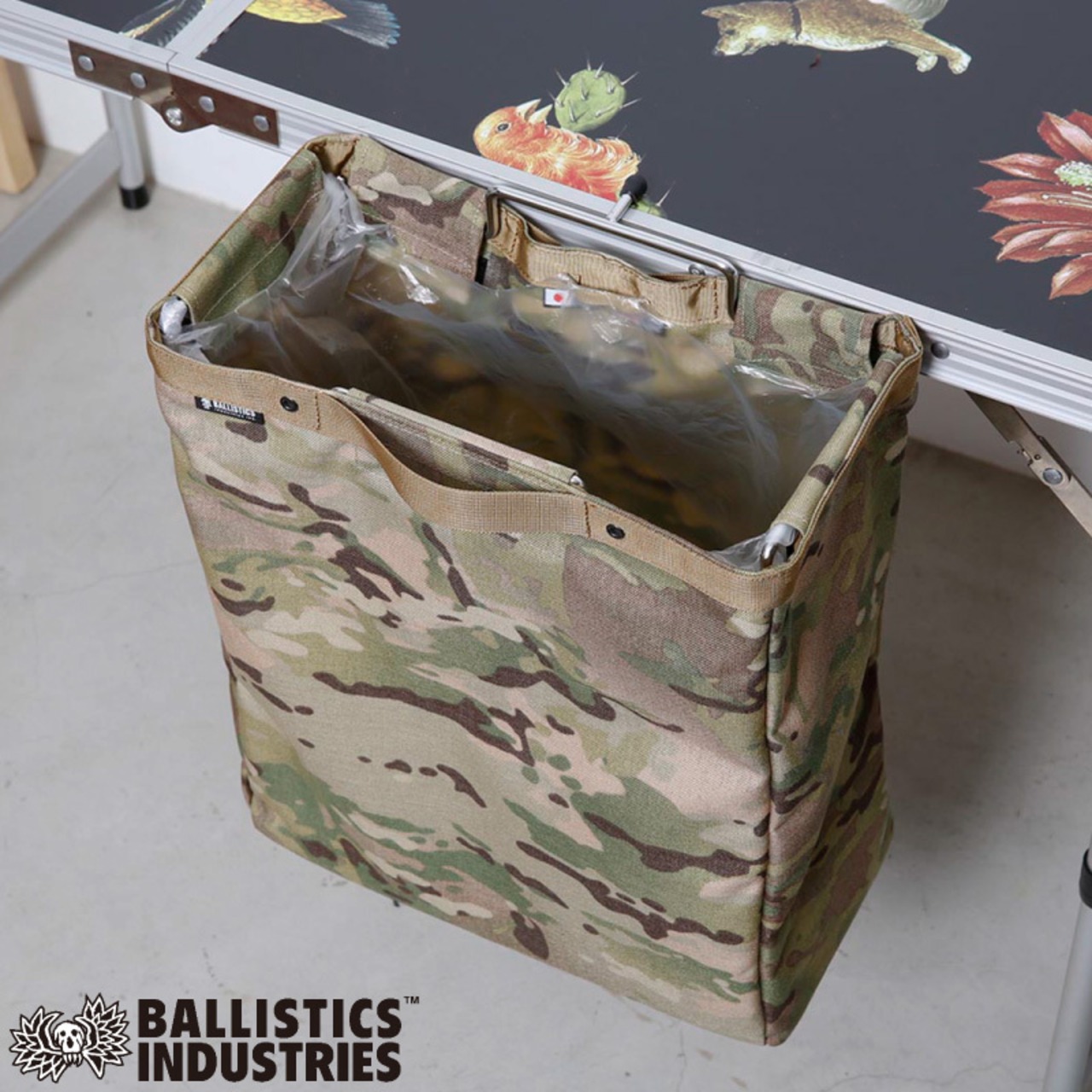 Ballistics (バリスティクス) TRASH & STRAGE FRAME JAKET LONG ﾀｲｶﾞｰｶﾓｺｯﾄﾝ