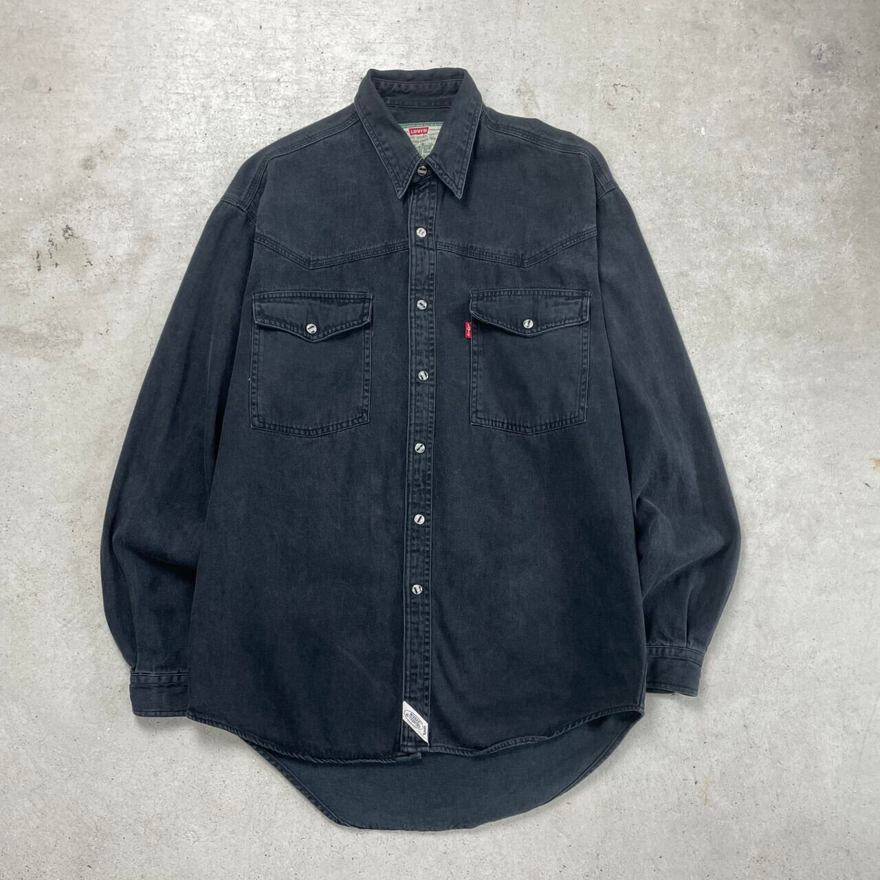 Levi's リーバイス ブラック ケミカル 古着 90s Y2K アメカジ 90年代 90s リーバイス アメリカ製 黒 │ヴィテージ古着屋Feeet