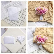 Kesote 薄葉紙 ラッピングペーパー 薄紙 お花紙 おはながみ フラワーペーパー 包装紙 100枚入 20色 35x50cm