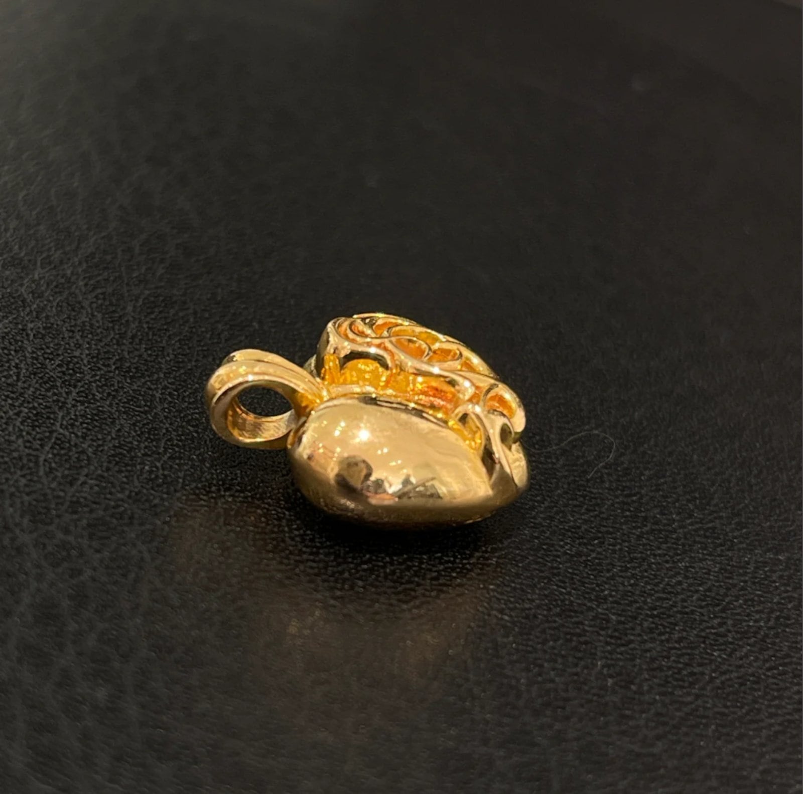 CHROME HEARTS クロムハーツ ペンダントトップ ハートクロス チャーム