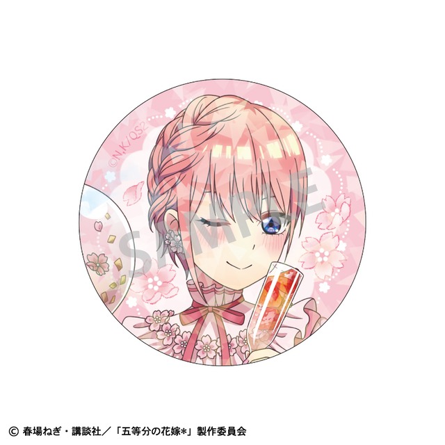 五等分の花嫁 トレーディングホログラム缶バッジ_桜アフタヌーンティー BOX 全10種