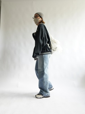 Design ナイロンビッグプルオーバー PO／Navy