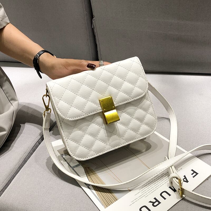 eignレディーススモールバッグ2020ニューウェーブファッションワイルドショルダーメッセンジャーバッグinsファッションダイヤモンドスモールスクエアバッグ Tiancai_Wing_Bag5551176