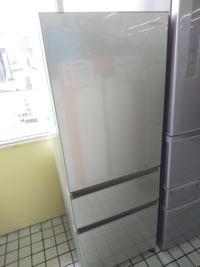 階段配送不可 パナソニック 3ドア冷蔵庫 315L NR-C32FGM 2016