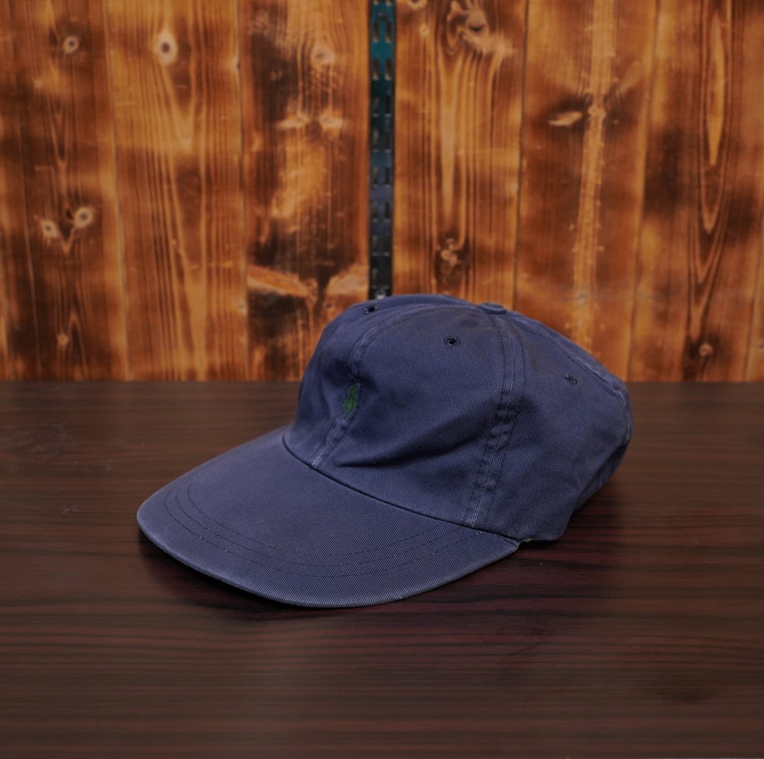 90s USA製 polosport Polo Ralph Lauren ロングビル キャップ ポロスポーツ 帽子 ラルフローレン