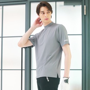 Men's-Mock-Turtleneck-Gray