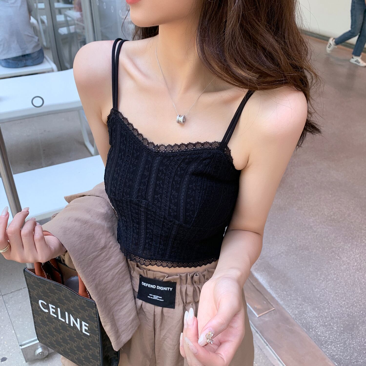 サマーレースブラック 夏物 6Du_Shop_Women8094571420