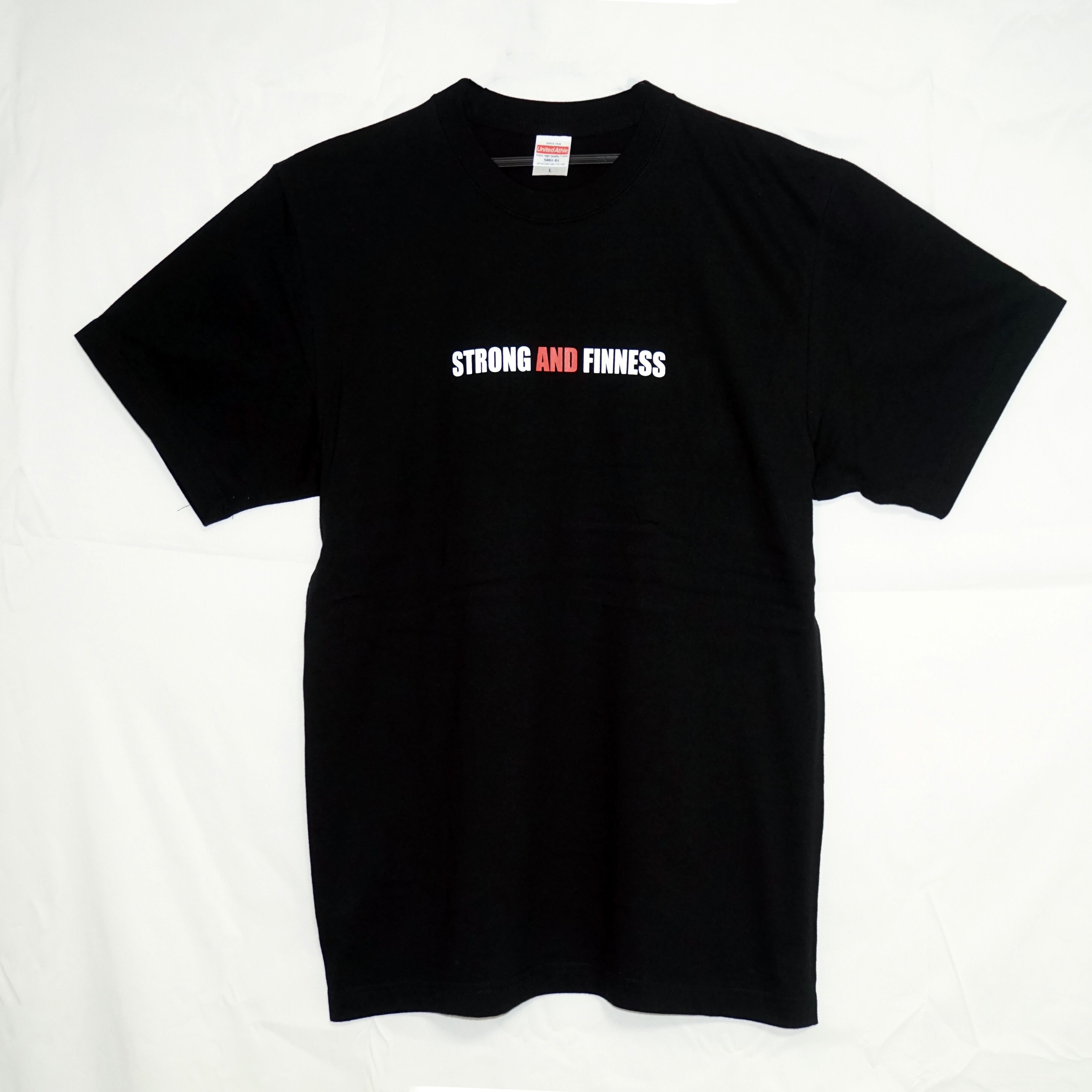 黒ストロング&フィネス Tシャツ | KENZAKI'S SHOP
