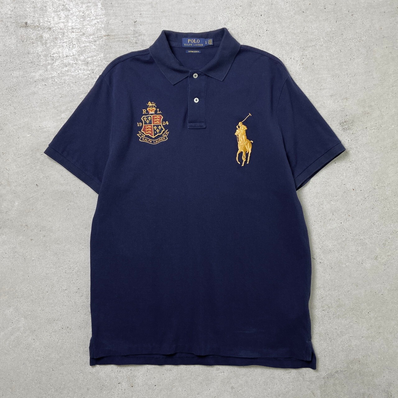 Polo Ralph Lauren ポロラルフローレン ポロシャツ 鹿の子 ビッグ 