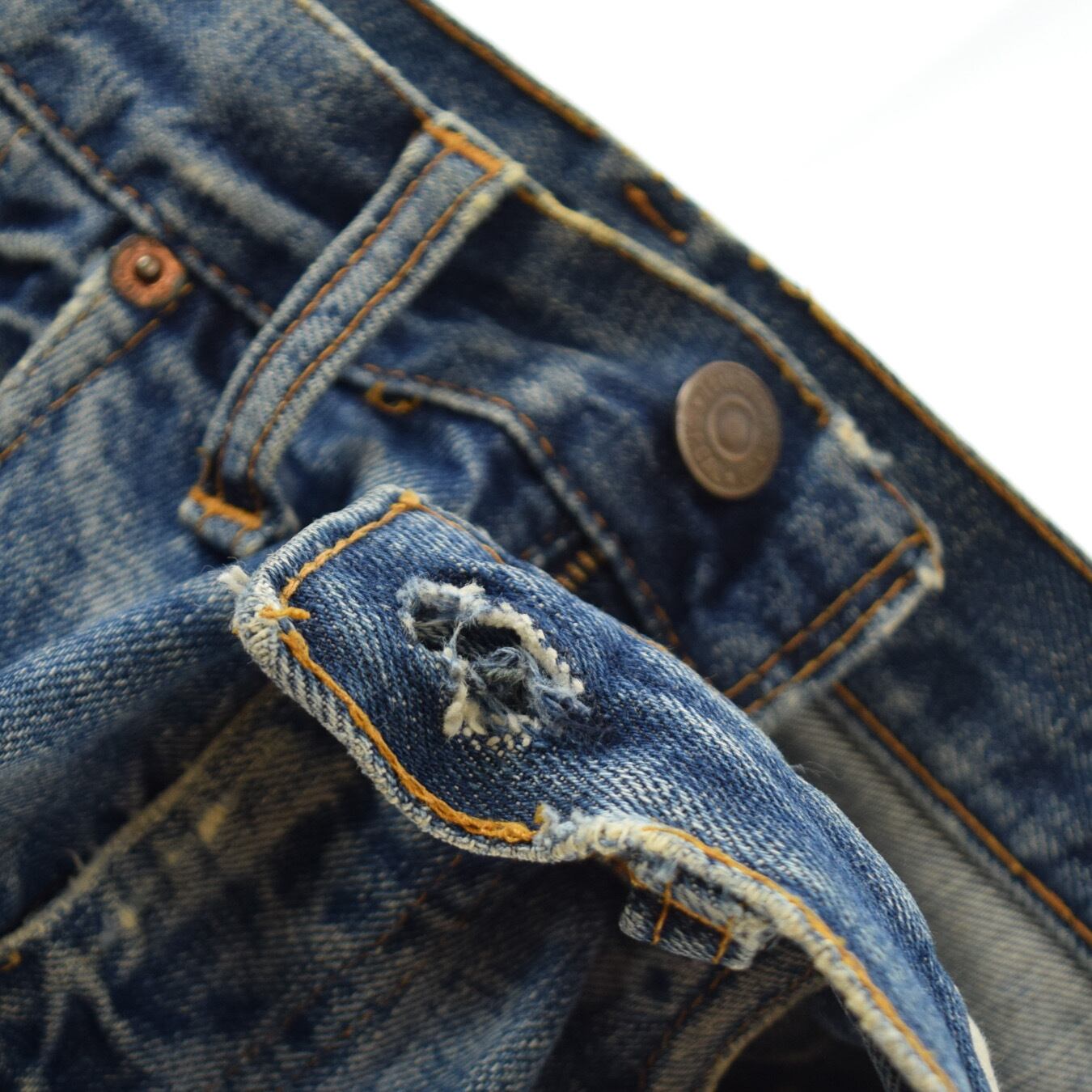 's〜 "Levi's " BIGE Vintage Denim Pants W / 年代