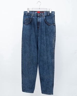 "Levi's" Silver Tab, chemical wash wide denim trousers